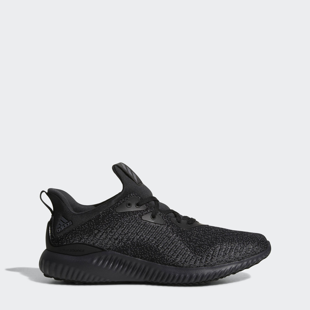 Adidas Alphabounce Em - παπουτσια για τρεξιμο ανδρικα - Μαυρα/Μεταλλικός/Βαθυ Γκρι,Μέγεθος: EU 36 –